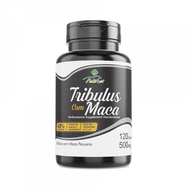 Tribulus com Maca 120 Cps. 500mg. - Natuser