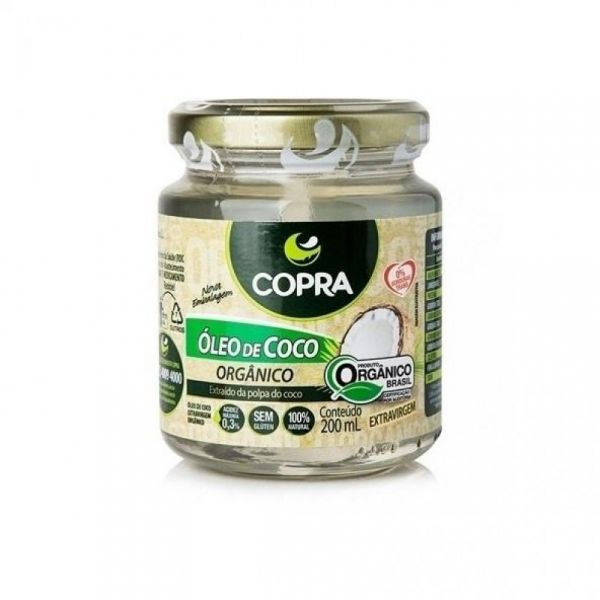 Óleo de Coco Orgânico Extra Virgem COPRA 200ml