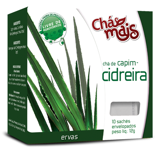 Cha de Capim-Cidreira 10 Sache10g       Cha Mais