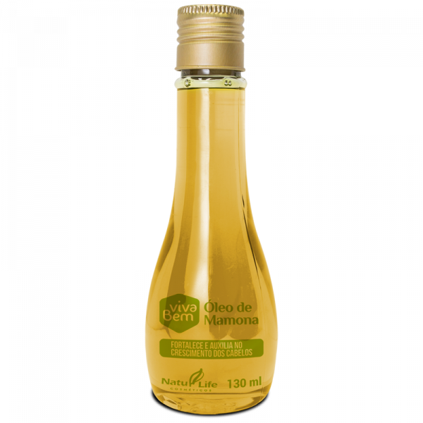 Óleo de Mamona 130ml - Natulife Cosmeticos