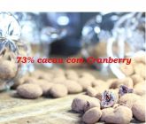 Drageado de Cranberry Chocolate 73% 100g. A Granel