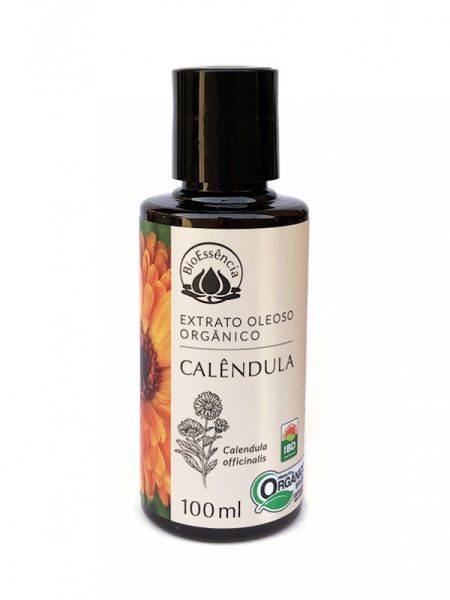 Extrato Óleoso de Calêndula Orgânico 100ml. - BioEssência