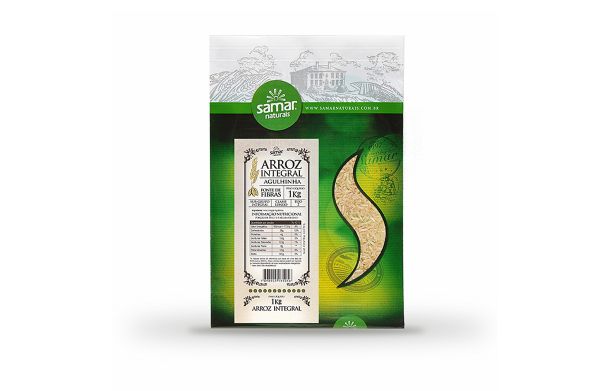 Arroz Aguilhinha Integral 1KL - Samar Naturais