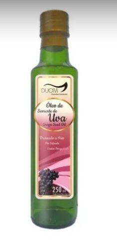 Óleo de Semente de Uva Prensado a Frio 250ml -  Duom