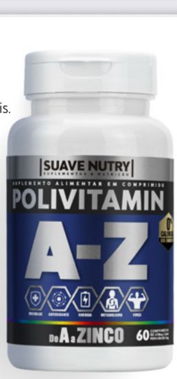 A a Z Polivitamínico 60 Cps 1000mg. - Suave Nutry