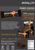 Chocolate  Beauty Fit - 70% Puro Cacau  Zero Açúcar 25g.