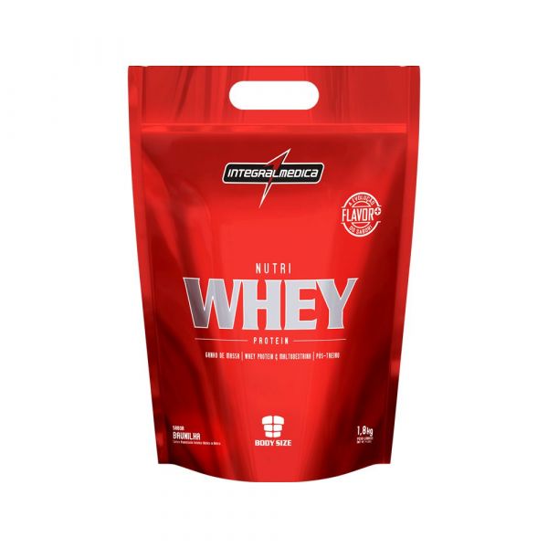 Whey Protein Integralmédica Nutri -Baunilia Refil 1,8kg.