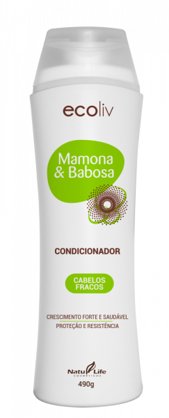 Condicionador Mamona & Babosa 480g. - Natulife Cosmeticos