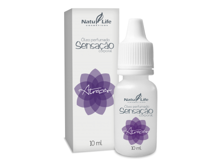 Óleo Intimo Sensaçao - Atração Lancamento  10ml. Natulife