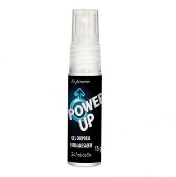 Gel Prolongador Masculino - Óleo Spray  Power Up 15mL.